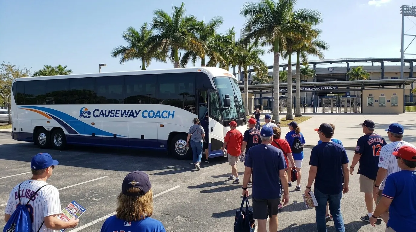 Hard Rock Stadium and arena events group transportation in Miami, Florida